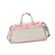 thumbnail image 5 of Bolsa de deporte para gimnasio, equipaje, bolsa de viaje, bolsa de lona para natación, ejercicio al aire libre, hombres y mujeres Beige rosa, 5 of 8