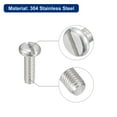 thumbnail image 4 of Tornillos de Máquina de Acero Inoxidable 304 Unique Bargains 10uds M2x6mm Ranurada, 4 of 5