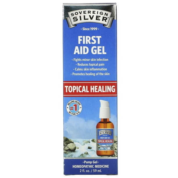 Sovereign Silver First Aid Gel, 2 Oz