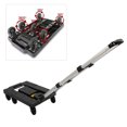 thumbnail image 4 of Hand Truck, Ergonomic Platform Trolley Expandable Chassis Prevent Slipping  For Luggage, 4 of 8