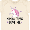 thumbnail image 4 of Inktastic Nana and Papaw Love Me Girls Baby Bodysuit, 4 of 5