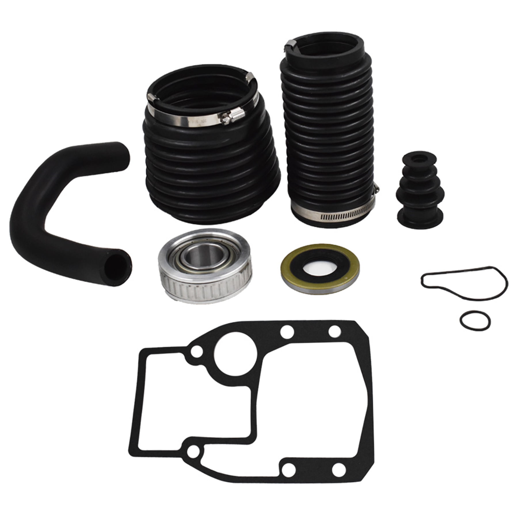 Rubber Bellows Boot Transom Repair Kit Water Hose Gimbal Bearing Seal