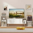 thumbnail image 2 of Costway 4 PCS Wooden Cube Storage Organizer Stackable Open Book Shelf for Small Space White, 2 of 8