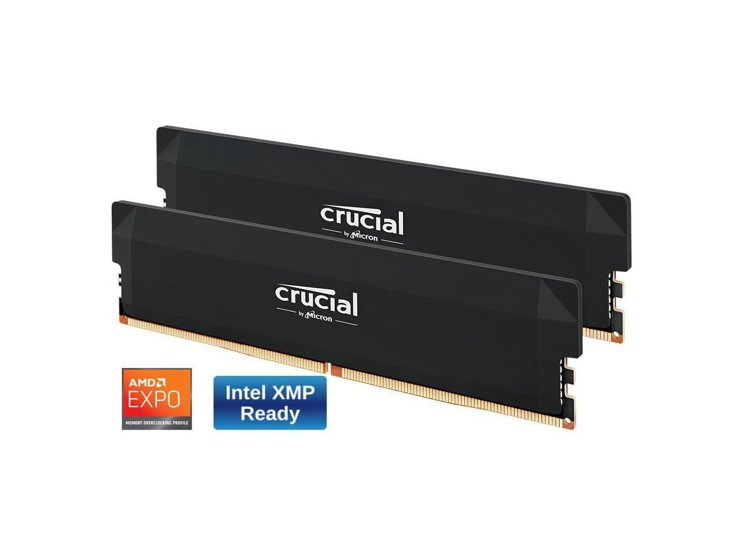 Crucial Pro 96GB DDR5 5600 XMP 3.0, AMD EXPO Ready, Desktop