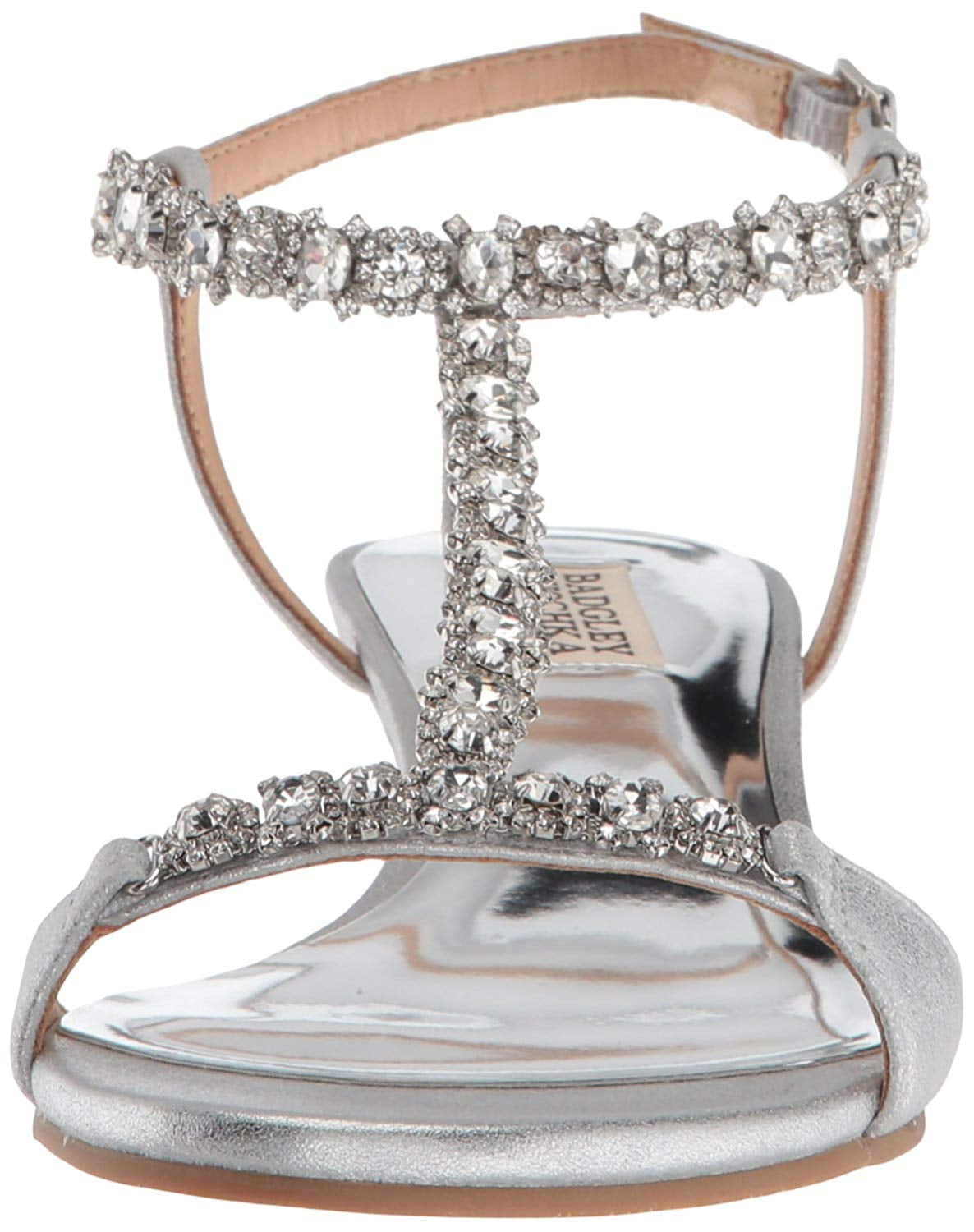 Badgley Mischka Womens Yadira Wedge Sandal