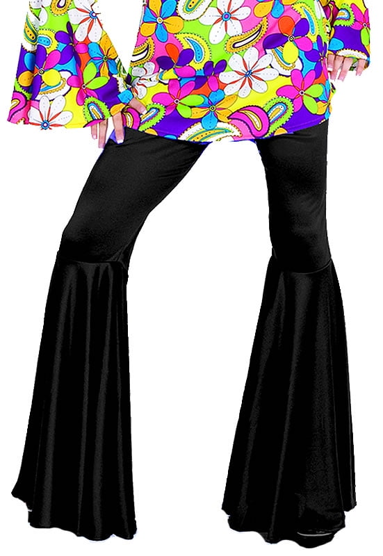 Ideaal Noordoosten overschot 70's Disco Black Hippie Pants - Walmart.com