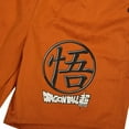 thumbnail image 4 of Dragon Ball Super: Super Hero Kanji Symbol Men's Orange Lounge Shorts -Large, 4 of 4
