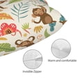thumbnail image 5 of Disketp Pillow Covers Monkeys In The Jungle Pattern Throw Pillow Case Cushion Covers,Cushion For Bedroom,Couch,Home-20"X30", 5 of 8