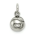 thumbnail image 4 of Sterling Silver 3D Antiqued Tennis Ball Charm QC6482, 4 of 4