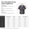thumbnail image 5 of Gukieu Nautical Print Men's Short-sleeved Shirts, Button-down Pocket Shirts, T-shirts, Beach Vacation Travel Summer Clothing-X-Large, 5 of 5