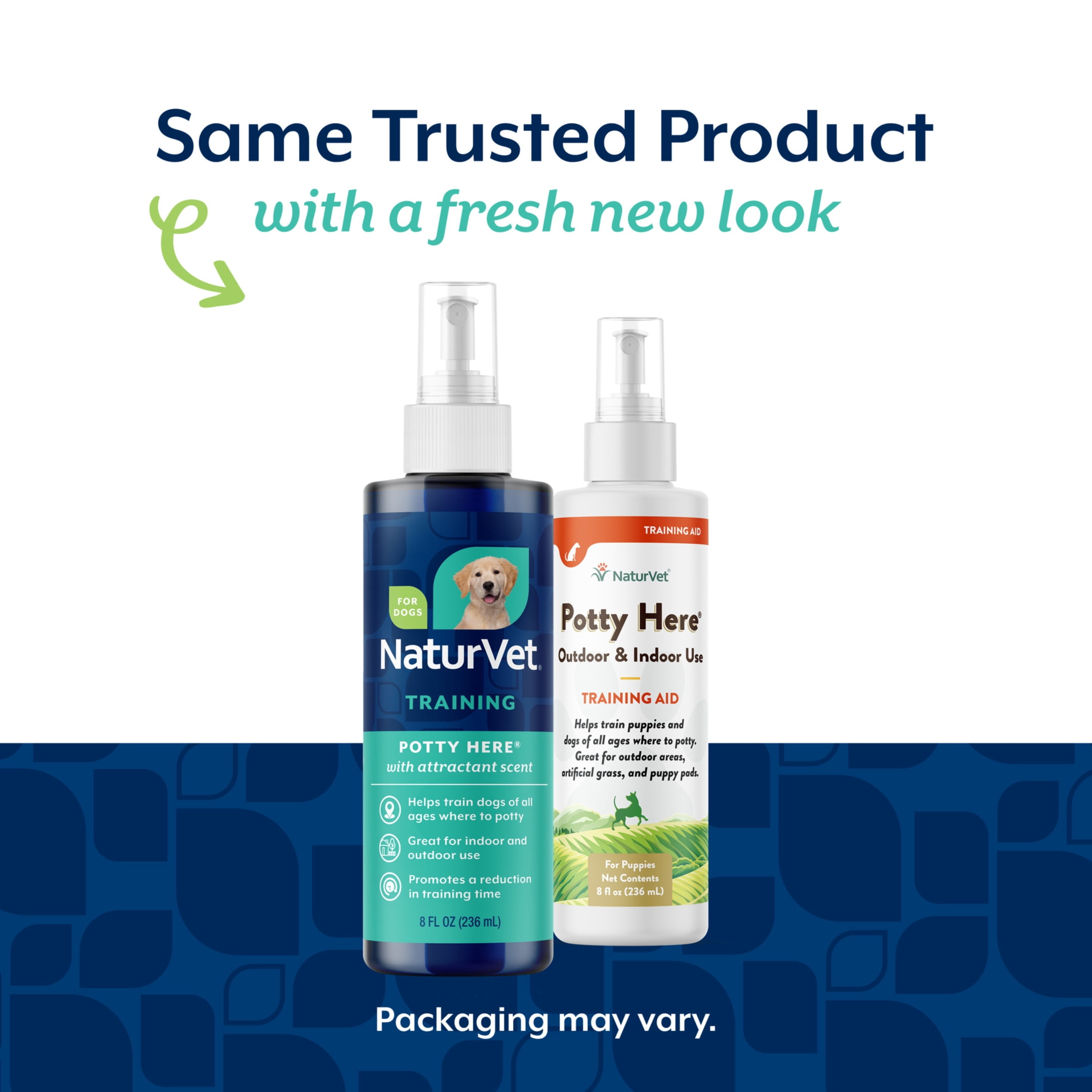 NaturVet Potty Here Training Spray for Dogs, 8 fl oz