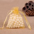 thumbnail image 3 of ERDS-100 Pcs 6 x 8 Inches Drawstring Organza Bags Bulk Small Gift Bags Mesh Gift Bags Jewelry Bags for Christmas Candy Wedding Birthday Party,Gold, -OGSXWPBZ1, 3 of 4