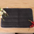 thumbnail image 2 of Alfombra de Espuma de Memoria Antideslizante de Cocina Piso Absorbente Suave - Camel gris 50X80cm Gris oscuro 50X80cm Macarena Estera de baño de espuma de memoria, 2 of 8