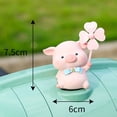 thumbnail image 6 of Tnobhg Bike Animal Decoration with Rotating Windmill Adorable Appearance Waterproof Animal Figurine Bicycle Accessories, 6 of 8