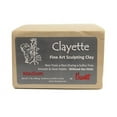 thumbnail image 2 of Chavant Pâte à Modeler Moyenne - 2 Lb. Pâte à Modeler Professionnelle à Base d'Huile Sans Soufre - Gris, 2 of 3