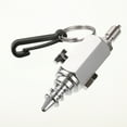 thumbnail image 4 of Advancent Boquilla de aire Fuerte potencia Scuba Blow Gun Acero inoxidable Sólido Pequeñas pistolas de aire Inflador Deportes acuáticos Buceo Deportes acuáticos Plata, 4 of 6