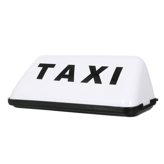 BESTOYARD Universal White LED Taxi Roof Light High Brightness Car Top Sign Lamp Weather Resistant