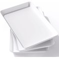 Serving Tray Plastic for Party Supplies, 15" x 10" Platters for Serving