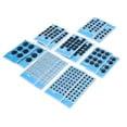 thumbnail image 3 of Snap Buttons, Craft Snap Buttons Black Easy To Install For Bag, 3 of 8