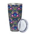 thumbnail image 2 of Fotbe Roosters 1 Pattern 20 oz Tumbler Stainless Steel Vacuum Insulated Coffee Ice Cup Double Wall Travel Flask Leak-proof Coffee Cup-Without Straw, 2 of 8