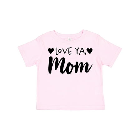 

Inktastic Love Ya Mom- Mothers Day Gift Toddler Boy or Toddler Girl T-Shirt