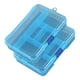 thumbnail image 1 of Caja de plástico para joyas, paquete de 2, organizador de almacenamiento con divisores ajustables, compartimento de plástico, contenedor para abalorios, bisutería y manualidades, 1 of 5