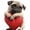 Pug D, variant on Adorable Pug Acrylic Car Vent Fragrance Diffuser,2D Cute Dog Design Solid Scented, Fun & Stylish Interior Accessory,Funny Automotive Fresheners