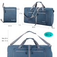 thumbnail image 2 of Bolsa de viaje Woogwin, grande, impermeable, 60 L, azul oscuro, 2 of 6