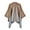 Orange, variant on VISALY Poncho Shawl Boho Cardigans Travel Plaid Shawl Open Front Cape Warm Oversized Sweaters Casual Cardigan Shawls Fall Winter Blanket Shawl Wraps Basic Poncho Fashion Poncho Blue One Size