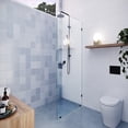 thumbnail image 3 of Vela 35.5 in x 78 in Glass Shower Panel - Single Fixed Panel, 3 of 7