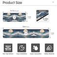 thumbnail image 3 of Yayeee Faucet Mat for Kitchen Sink 14.7" Diatomite Long Splash Guard Pad, Rolling Waves, 3 of 7