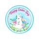 thumbnail image 2 of Set de suministros para fiesta de Pascua | Platos, vasos y servilletas de papel con temática de conejito y huevo | 10 platos, 10 vasos, 20 servilletas | Vajilla desechable para niños, decoraciones y, 2 of 6