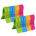 thumbnail image 1 of Pinzas para toallas ECROCY para sillas de playa, resistentes, paquete de 16, 1 of 7