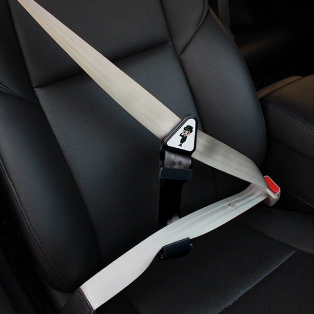 Ajustador de cinturón de seguridad para niños, cinturón de seguridad universal para niños, hebilla de cinturón de seguridad, diseño aerodinámico