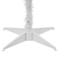 thumbnail image 4 of 4 ft. Pre-Lit Artificial White Iridescent Tinsel Christmas Tree, Clear Lights, Includes Stand, 4 of 6