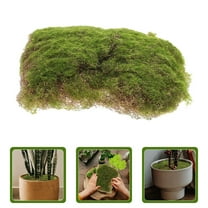 Tineasur Lifelike Green Plastic Turf Mat for Festival and Home Decoration