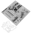 thumbnail image 2 of Stampsfor Crafts,Sellos transparentes Juego de sellos transparentes reciclables Sellos transparentes Durabilidad probada en el tiempo, 2 of 9
