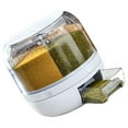 thumbnail image 3 of Grains Separate Storage Box Sealed Rotating Rice Bucket Home Insect Damp Proof Rice Storage Tank S 23x23cm/9.1x9.1in, 3 of 16