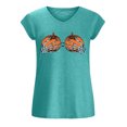 thumbnail image 4 of Camiseta sin mangas con cuello en V y estampado informal a la moda para mujer Pompotops lopia1000058, 4 of 4
