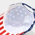 thumbnail image 4 of MEICHEN American Flag Print Baseball Cap for Men 250th Anniversary Usa Outdoor Sports Sun Hats Womens 4th of July Trucker Hat, 4 of 6