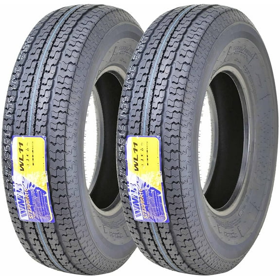 Set 2 WINDA Trailer Tires ST235/85R16 Radial 12 Ply Load Range F Steel Belted w/Scuff Guard
