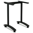 thumbnail image 4 of Alera ALEVA7443BK Valencia Series 24.5 in. x 19.75 in. x 28.5 in. Training Table T-Leg Base - Black, 4 of 4