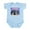Sky Blue, variant on CafePress - Rotty #2 Infant Bodysuit - Baby Light Bodysuit, Size Newborn - 24 Months