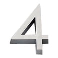 thumbnail image 1 of Panneau de Numéro de Porte Autocollant 60mm Moderne pour Maison Hôtel, 1 of 5