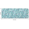 thumbnail image 7 of Pioneer Flower Floral Print Pattern Kitchen Rug Mat,Kitchen Runner Rugs Non Skid Washable,Decorative Kitchen Floor Mats for Kitchen,Sink,Laundry,17"x47.2", 7 of 7