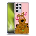 thumbnail image 1 of Head Case Designs Officially Licensed Scooby-Doo Seasons Scooby Love Soft Gel Case Compatible with Samsung Galaxy S21 Ultra 5G, 1 of 7