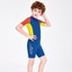 thumbnail image 3 of Greeniant Trajes de neopreno para niños de 2,5 MM, traje de buceo con protección solar, pantalones de manga corta, traje de baño para Deportes acuáticos naranja XL, 3 of 6