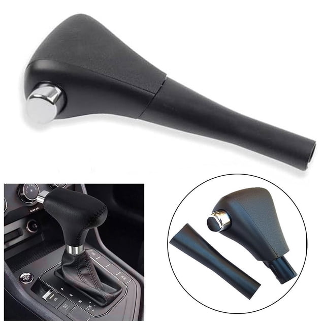 MYG For Accord 03-06 Automatic Gear Shift Lever Shifter Knob Handle 54130-SDA-A84ZB, crafted from durable black ABS material with a chrome accent. Ideal for transmission replacement, it offers easy installation as a direct replacement for damaged knobs. Compatible with Honda Accord models from 2003 to 2006. Includes one gear shift lever knob.