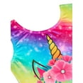 thumbnail image 3 of WIBACKER Gymnastics Leotards for Girls Unicorn Aurora Rainbow Sparkle Biketard Toddlers Kids Children, 3 of 10