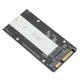 thumbnail image 5 of M Buder Adaptador Convertidor M.2 NGFF a SATA III SSD 6000MB/s 10 cm / 3.94 inches, 5 of 9